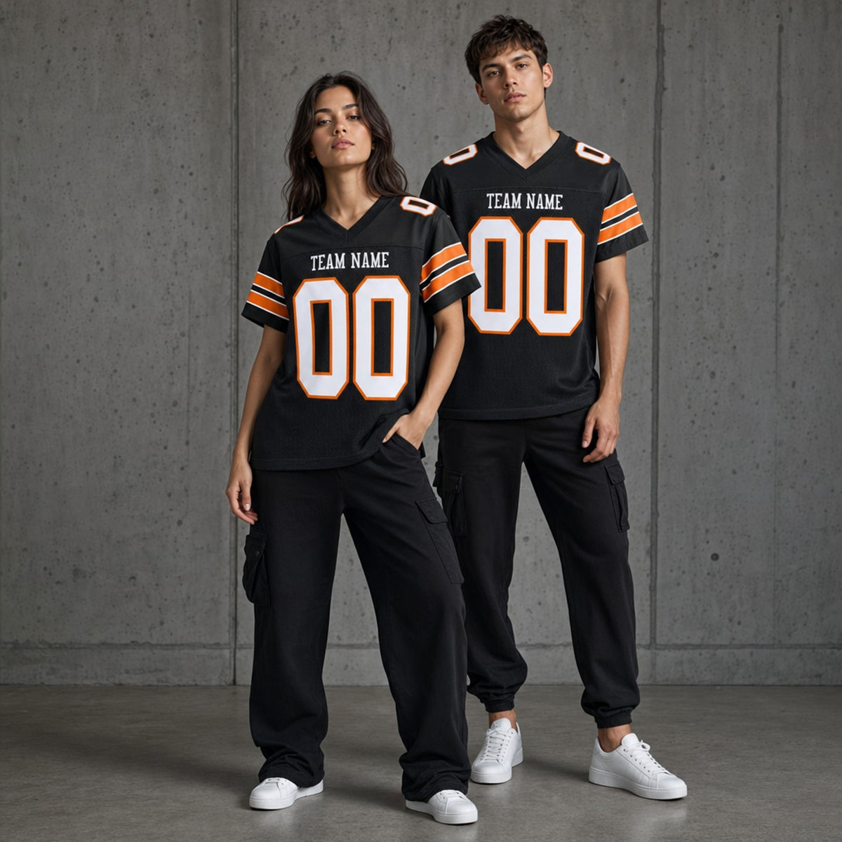 Mesh Football Jersey Athletic Cut - 3