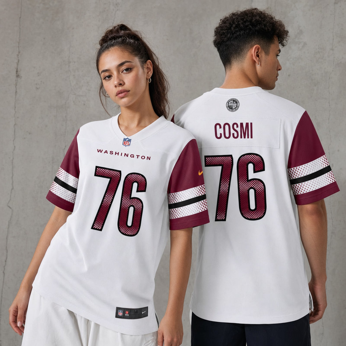 Sam Cosmi Washington Commanders Men's Game Jersey - 2