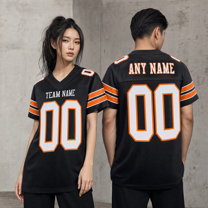 Mesh Football Jersey Athletic Cut Personalized Name Number Shirt