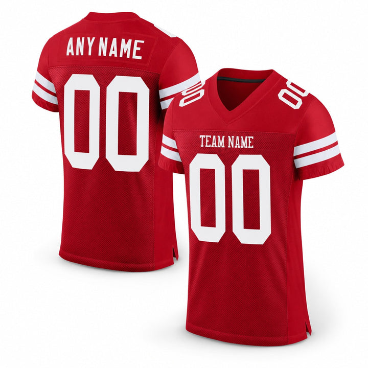 Mesh Football Jersey Personalized Name Number Shirt