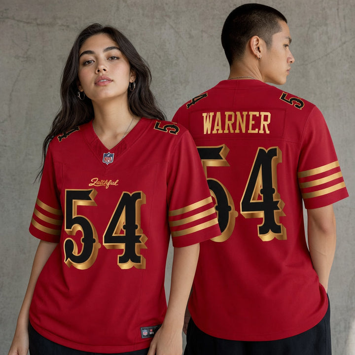 Fred Warner San Francisco 49ers Rivalries Collection Jersey