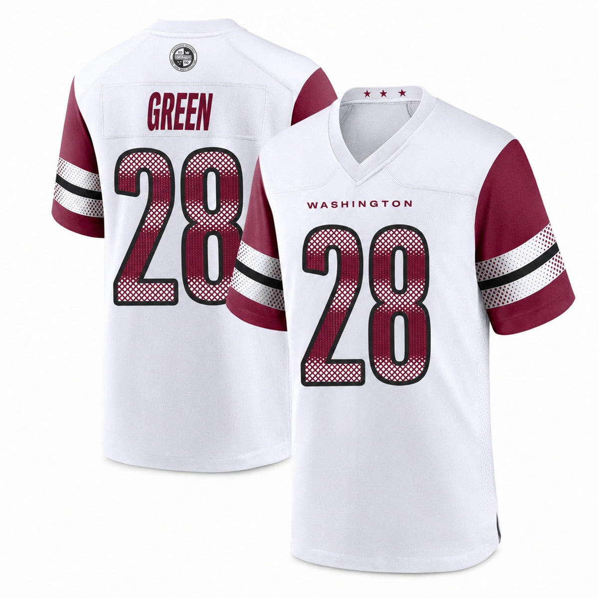 W.Commanders Darrell Green Home Player Game Jersey - 1