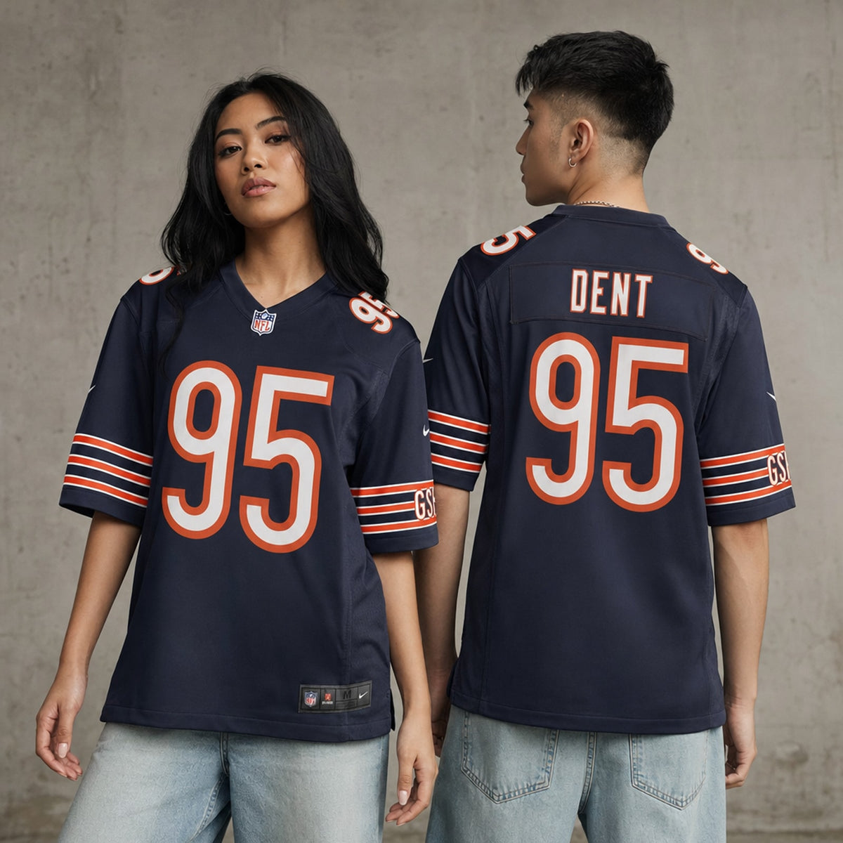 Chicago Bears Richard Dent Retired Player Game Jersey - 2
