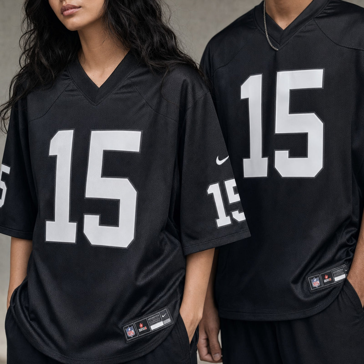 Las Vegas Raiders Fernando Mendoza Black Game Jersey - 4