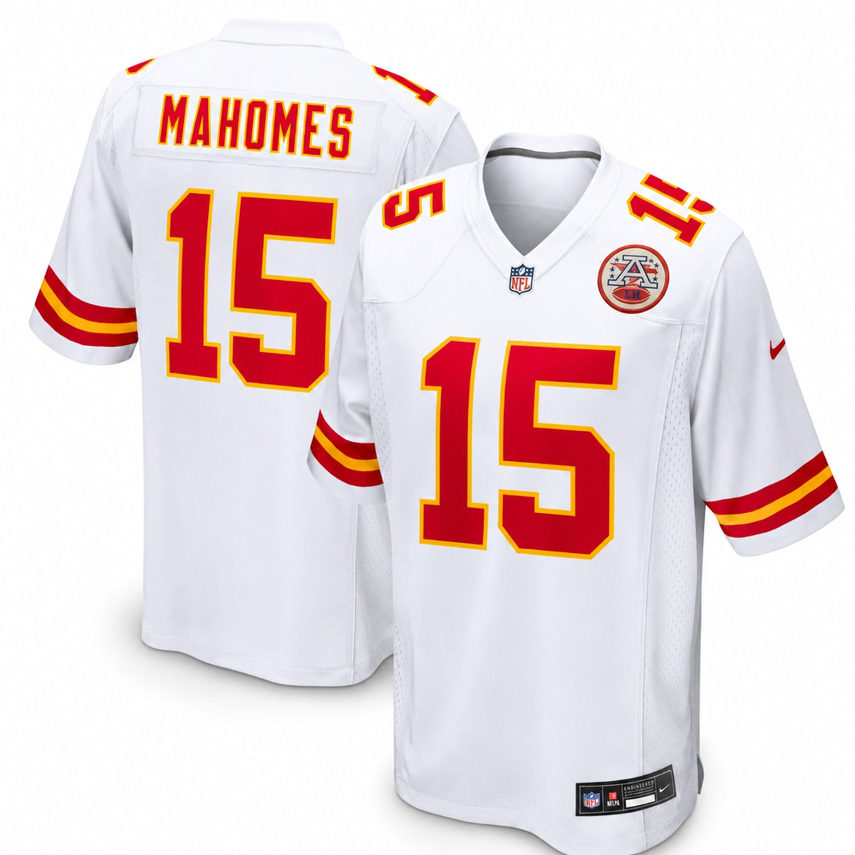 Kansas City Chiefs Patrick Mahomes Red Game Jersey - 5