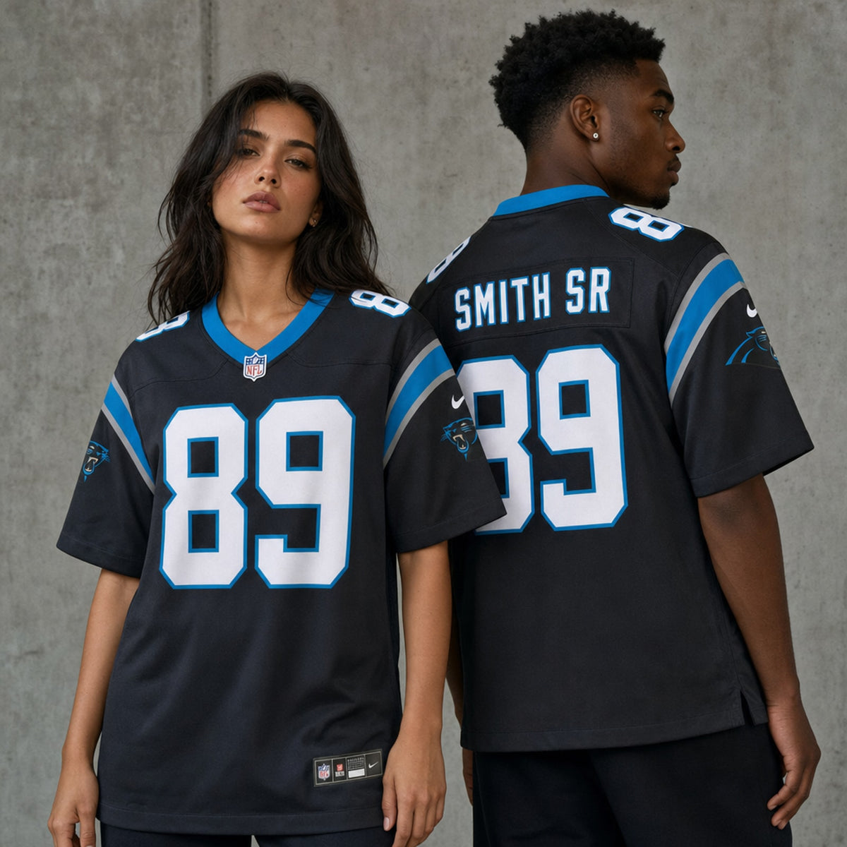 Carolina Panthers Steve Smith Sr. Retired Player Game Jersey - 2