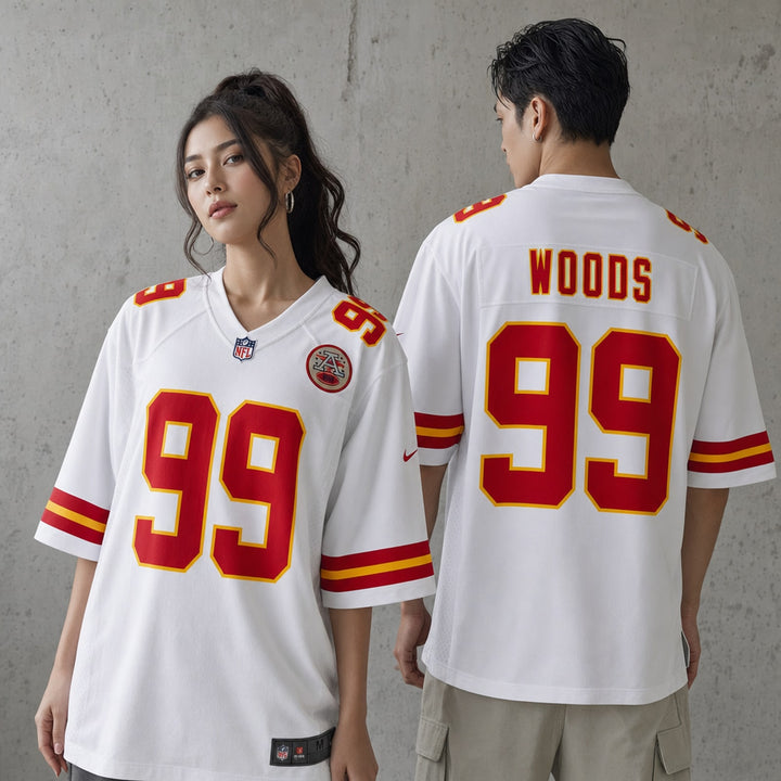 Kansas City Chiefs Peter Woods Game Jersey