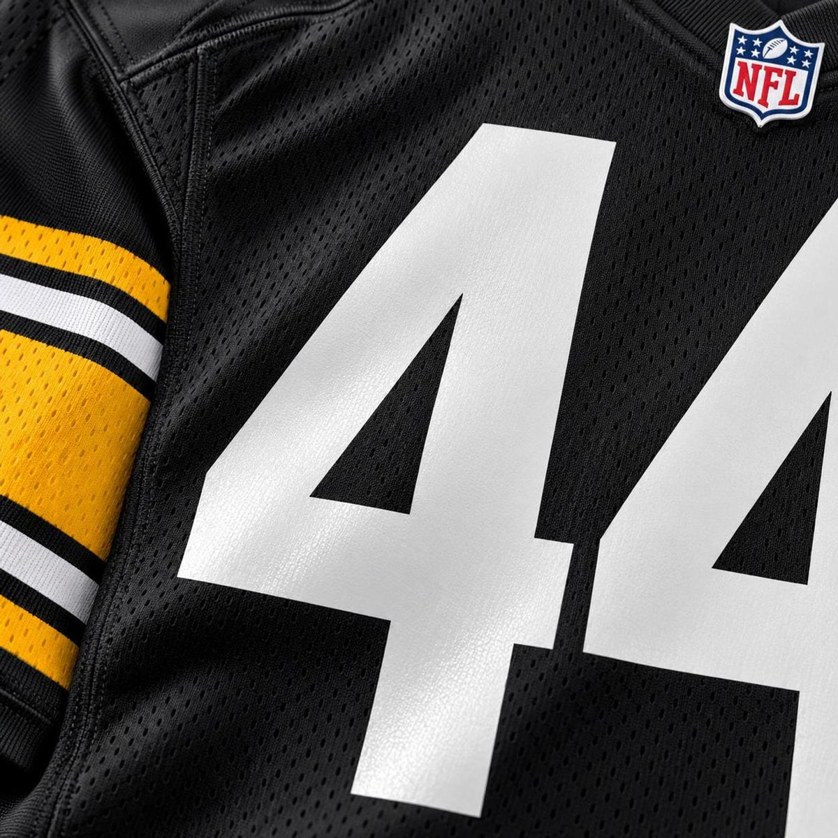 Men's Pittsburgh Steelers Markus Golden Black Game Jersey JS8344 - 4