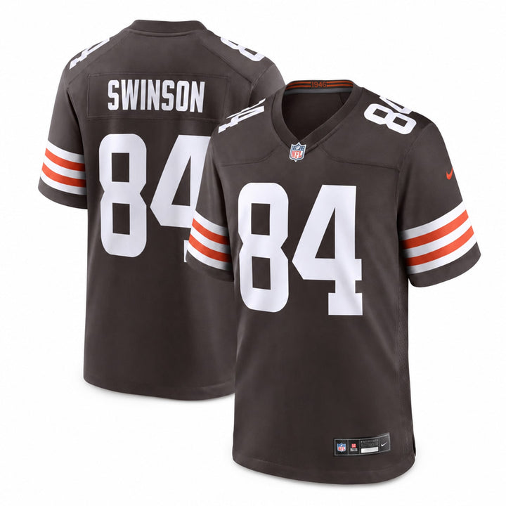 Cleveland Browns Messiah Swinson Game Jersey Loose Fit