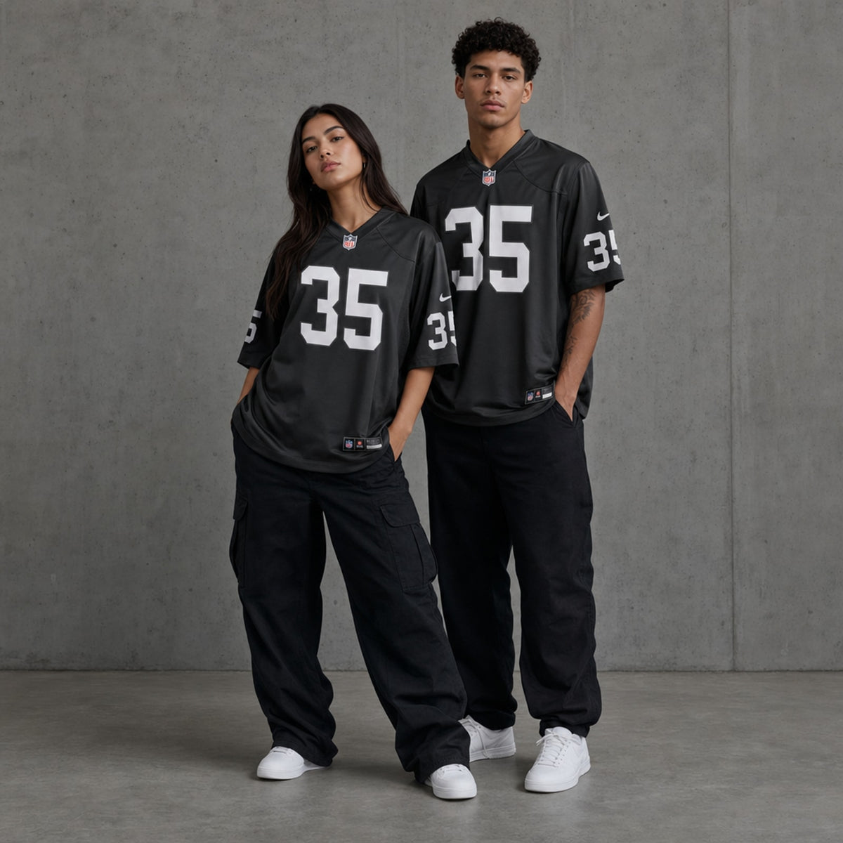 Las Vegas Raiders Hezekiah Masses Game Jersey - 3