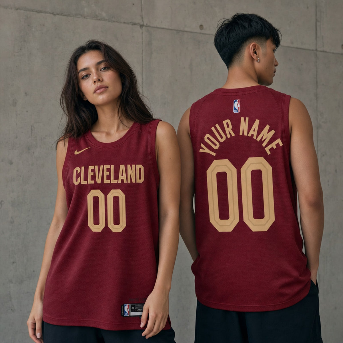 Cleveland Cavaliers Polyester Swingman Customized Icon Jersey - 2