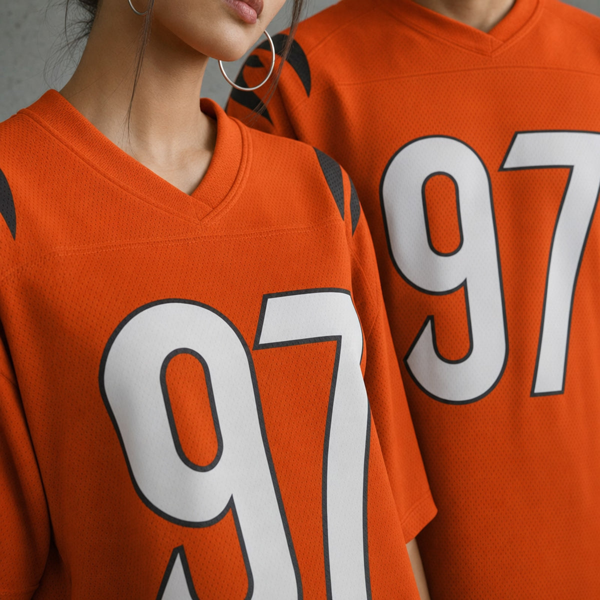 Cincinnati Bengals Dexter Lawrence II Orange Game Jersey - 4