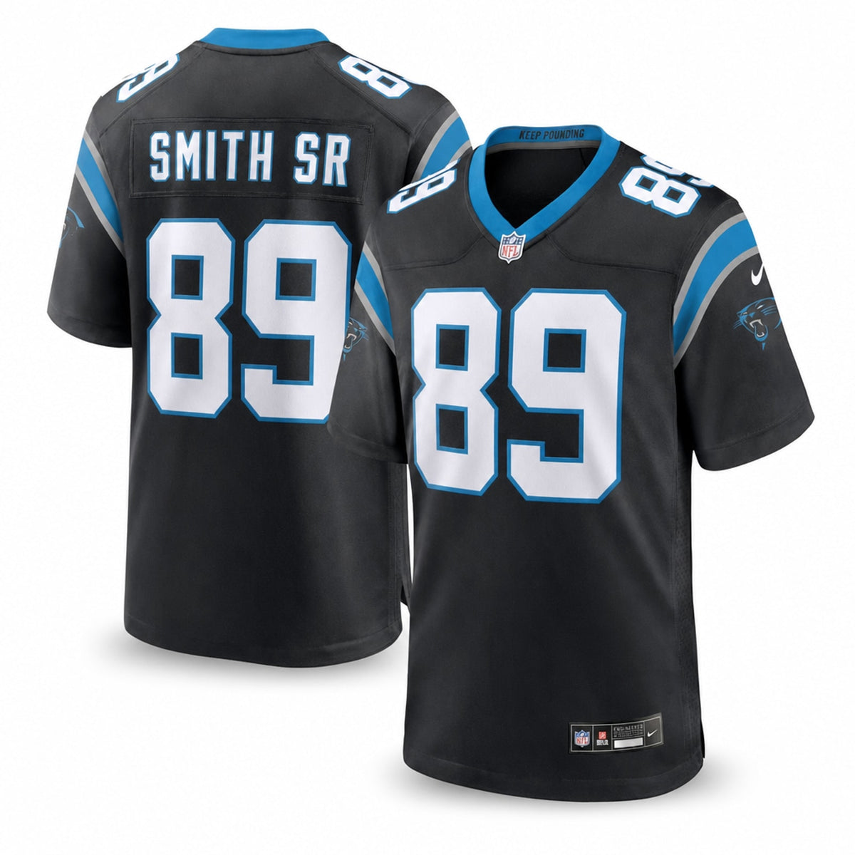 Carolina Panthers Steve Smith Sr. Retired Player Game Jersey - 1