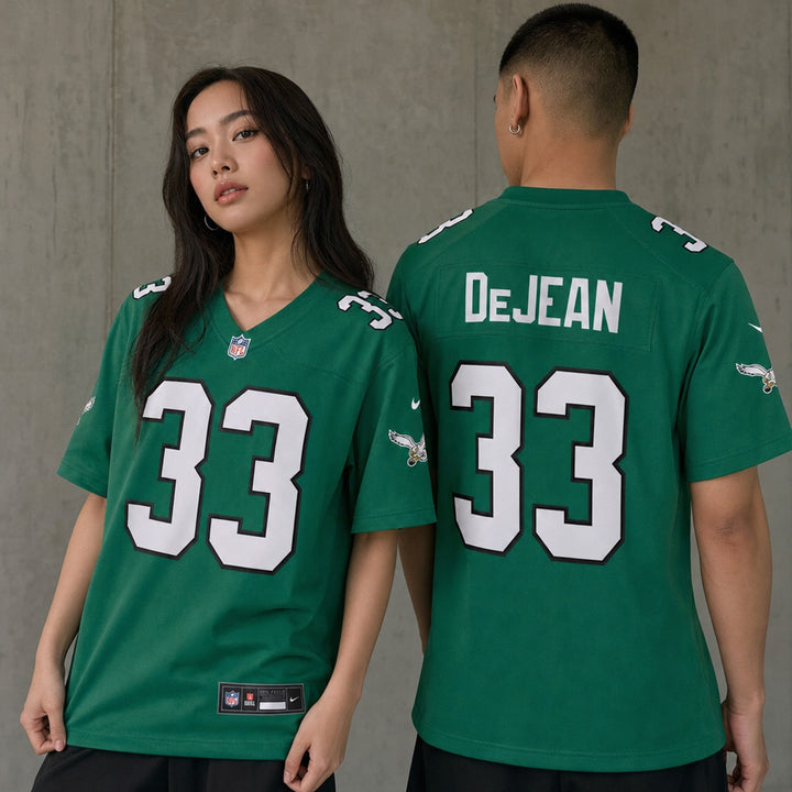 Philadelphia Eagles Cooper DeJean Polyester Game Jersey
