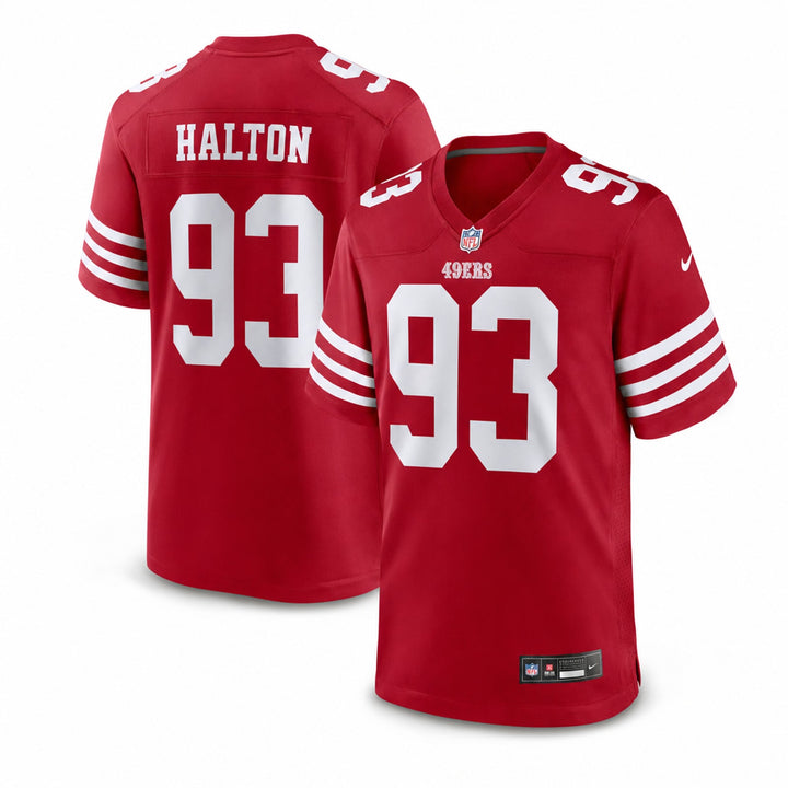 San Francisco 49ers Gracen Halton Polyester Game Jersey