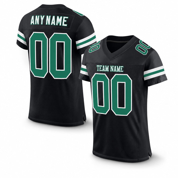 Recycled Polyester Football Jersey  Personalized Name Number Mesh Shirt