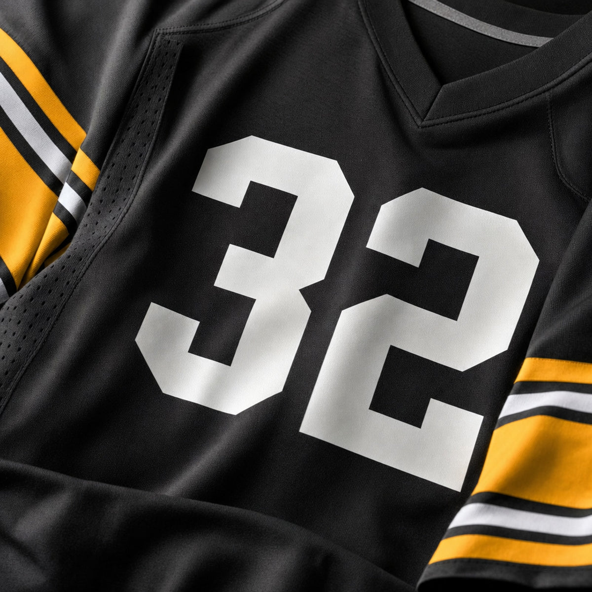 Men's Pittsburgh Steelers Franco Harris Black Alternate Retired Player Jersey JS6410 - 4