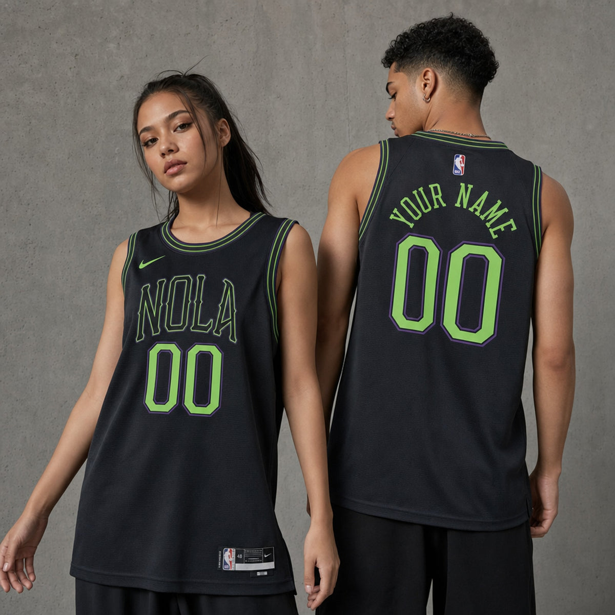 New Orleans Pelicans 2023/24 Custom City Swingman Jersey - 2