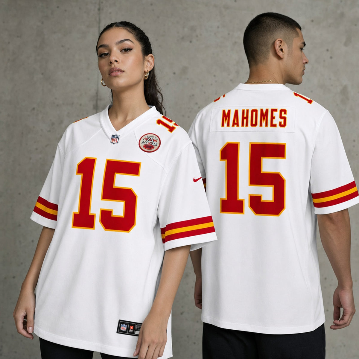Kansas City Chiefs Patrick Mahomes White Game Jersey - 2