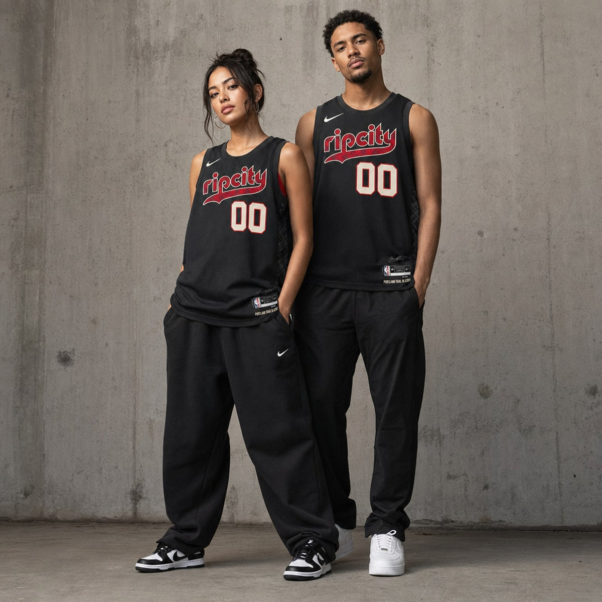 Portland Trail Blazers Custom City Edition Swingman Jersey - 3