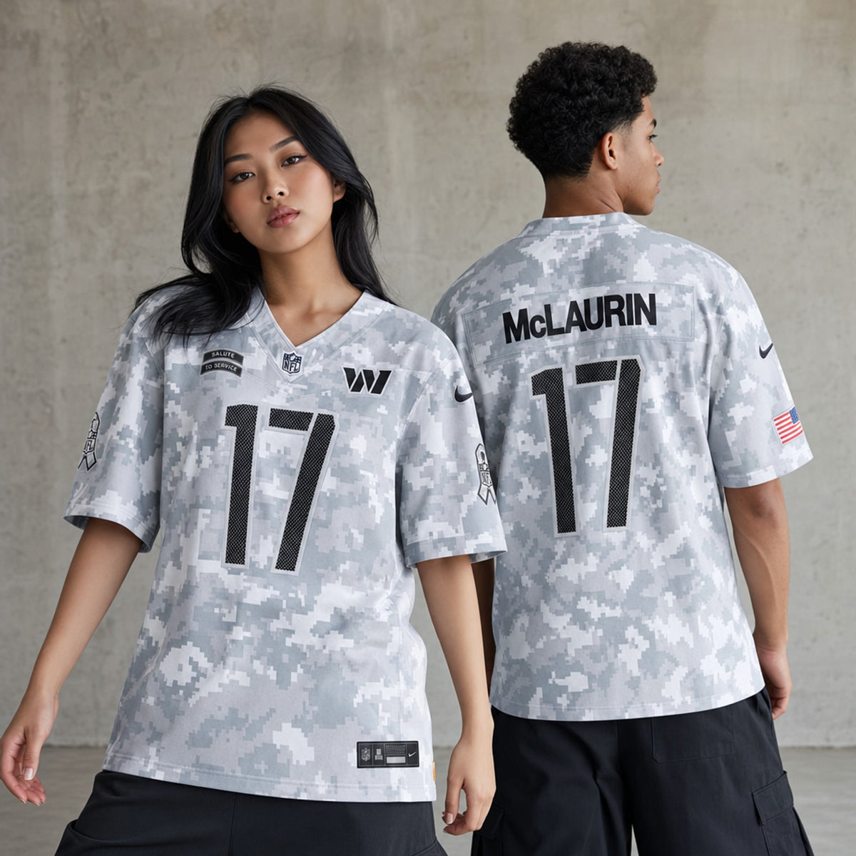 Washington Commanders Terry McLaurin Salute To Service Jersey - 2