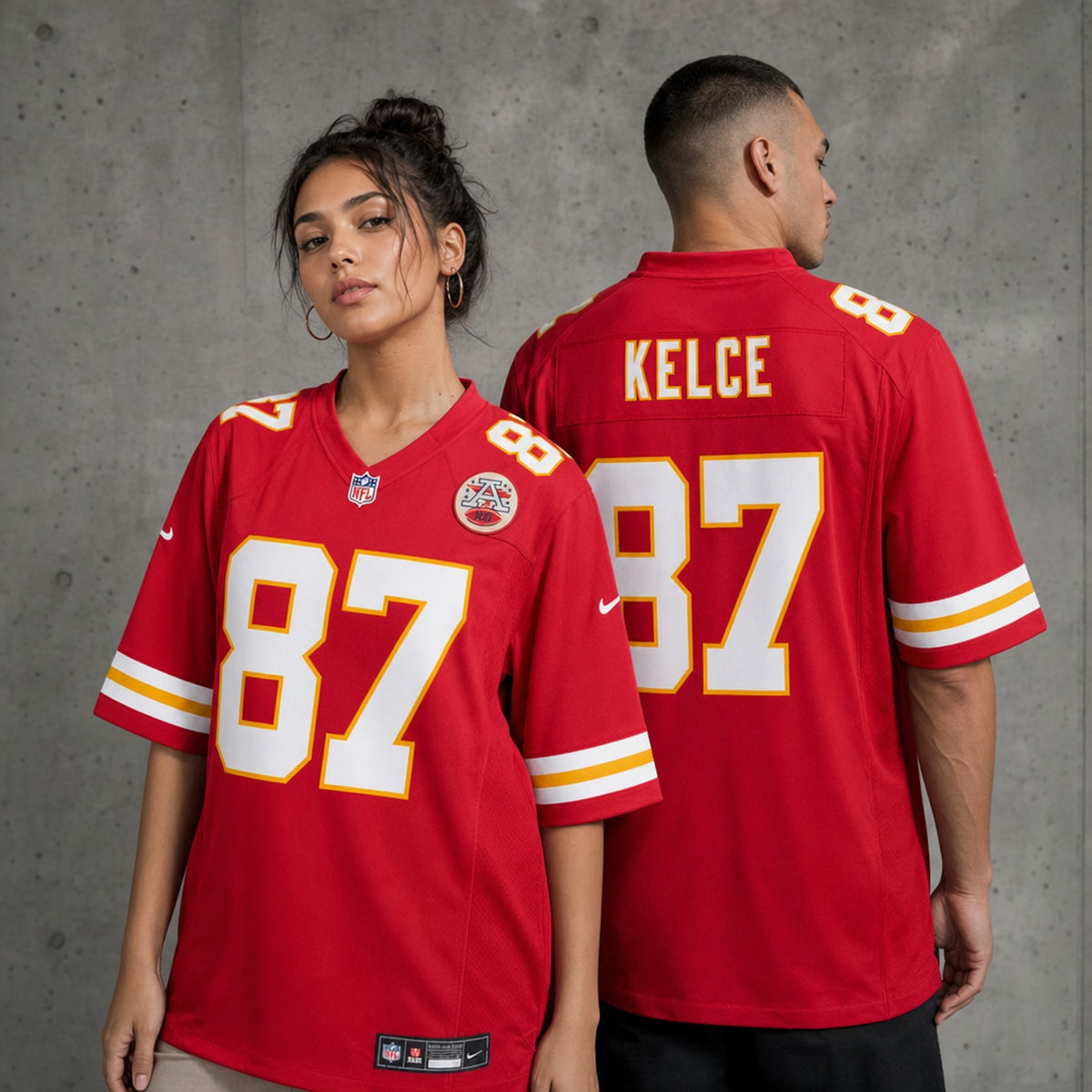 Kansas City Chiefs Travis Kelce Game Jersey - 2