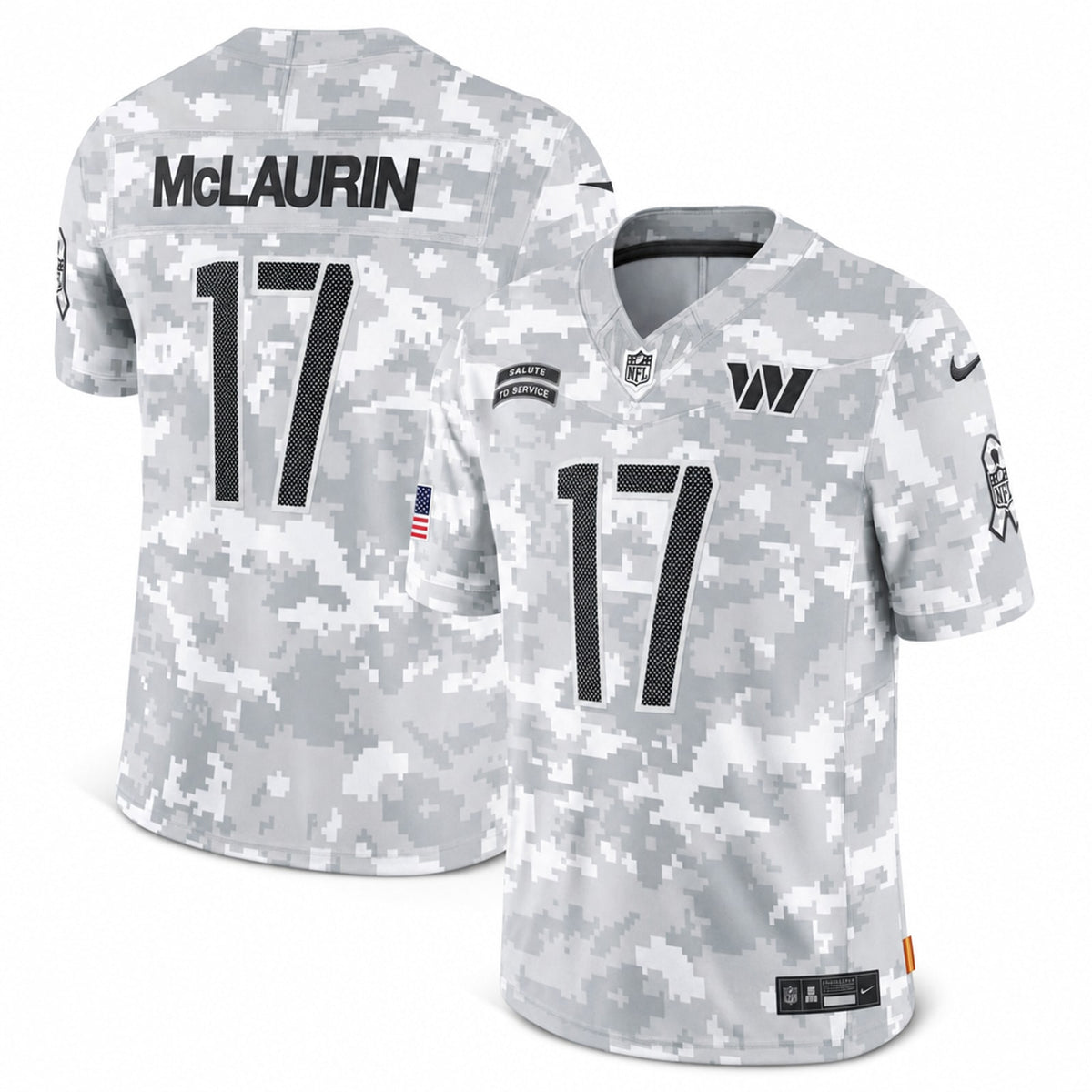 Washington Commanders Terry McLaurin Salute To Service Jersey - 1