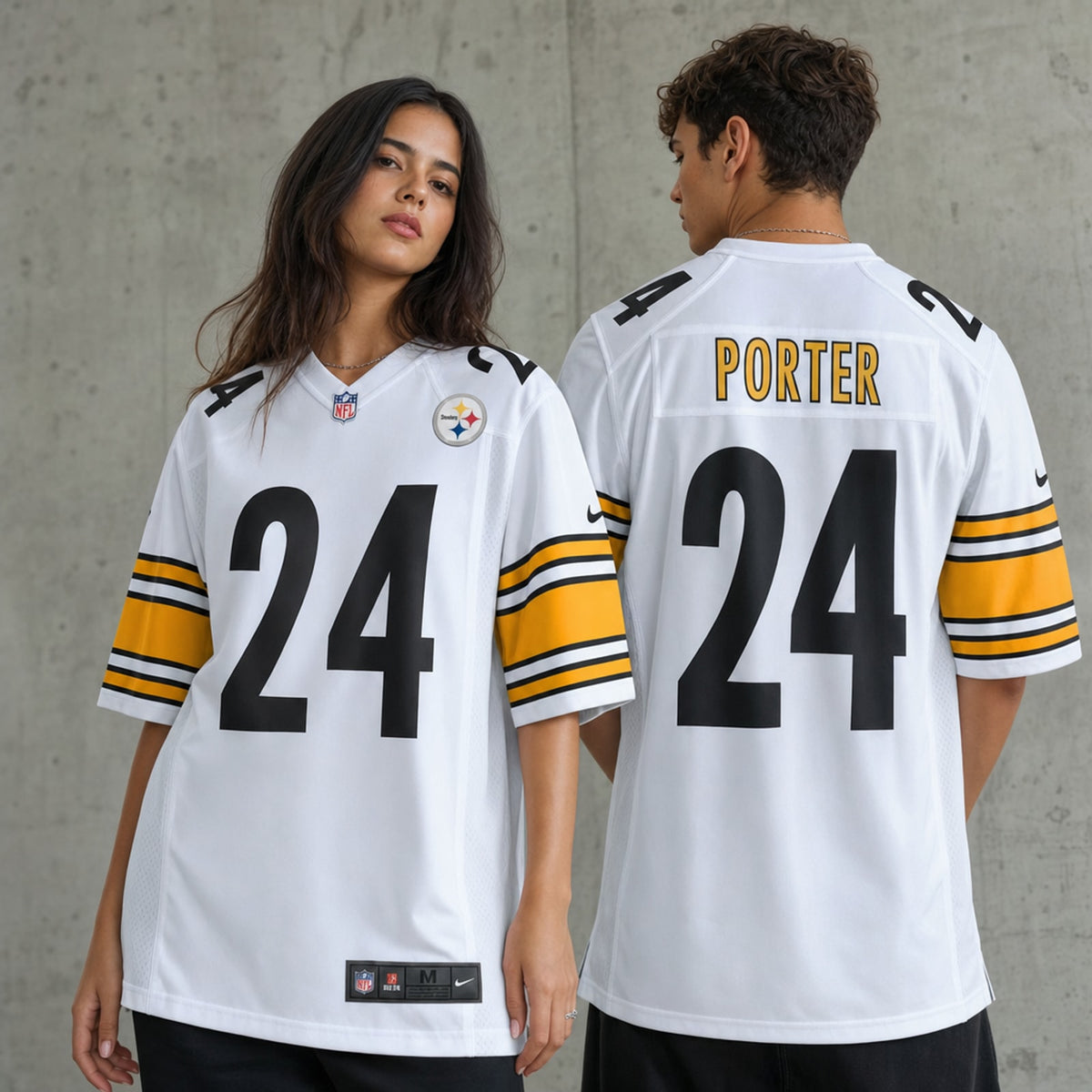 Pittsburgh Steelers Joey Porter Jr. Game Jersey - 2