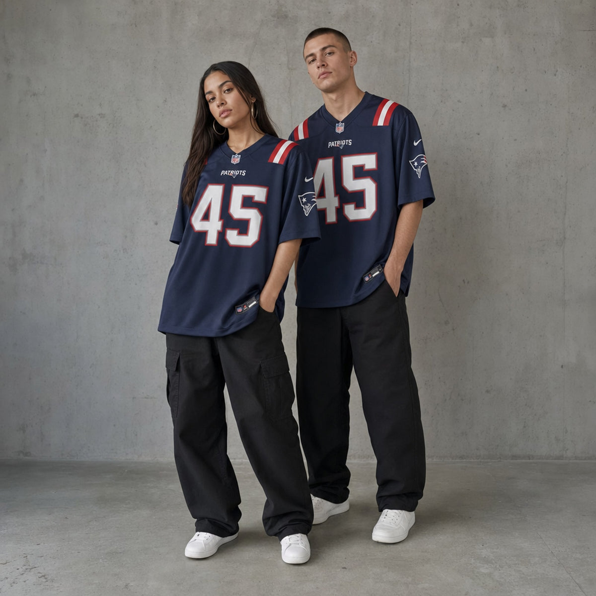 New England Patriots Quintayvious Hutchins Game Jersey - 3