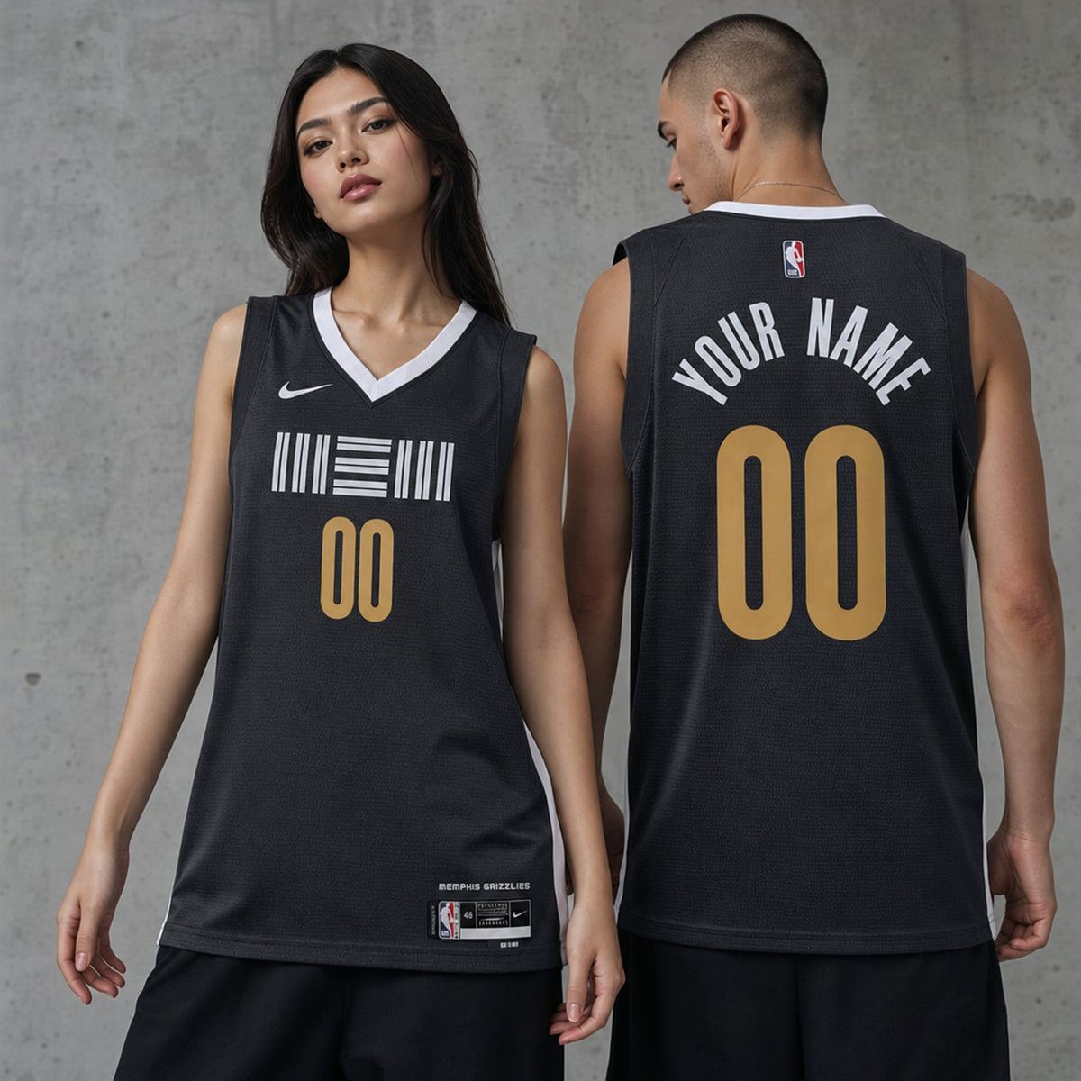 Memphis Grizzlies Unisex City Edition Custom Swingman Jersey - 2