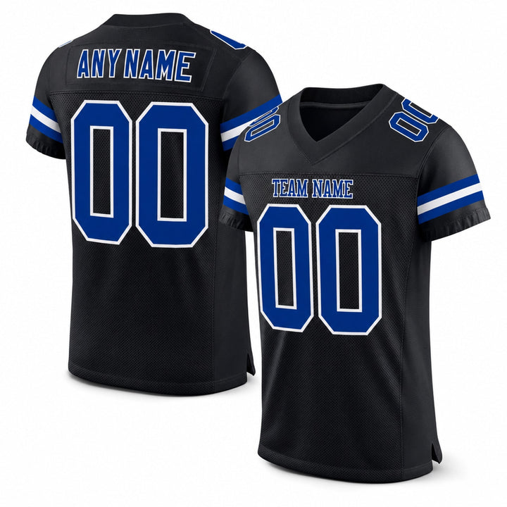 Polyester Football Jersey Personalized Name Number Shirt