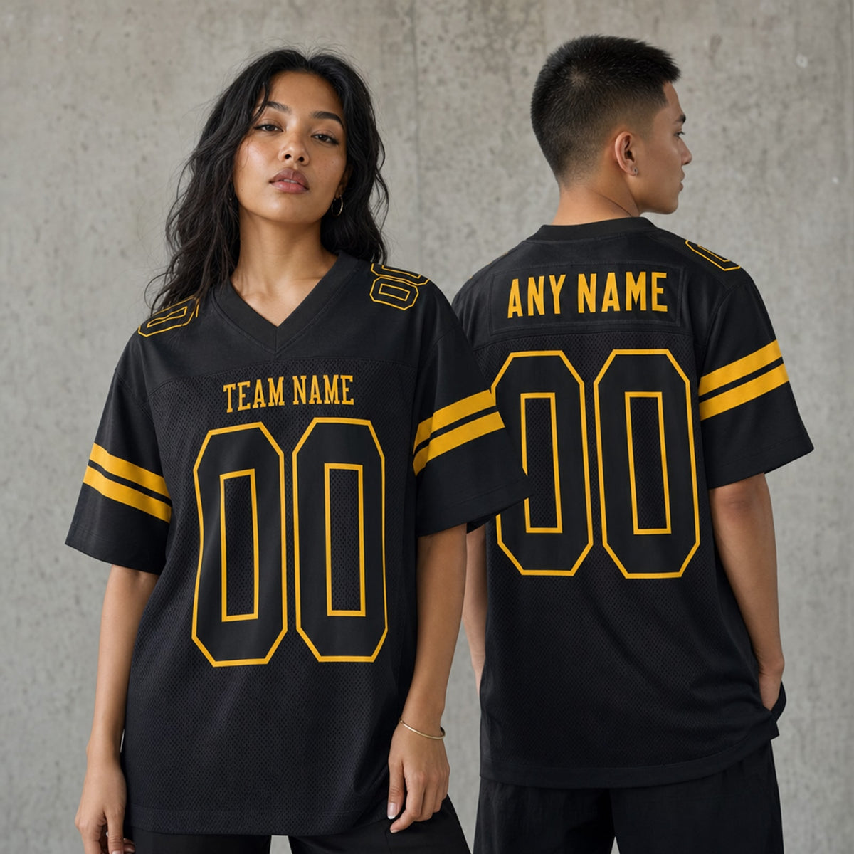 Polyester Football Jersey Athletic Fit - 2
