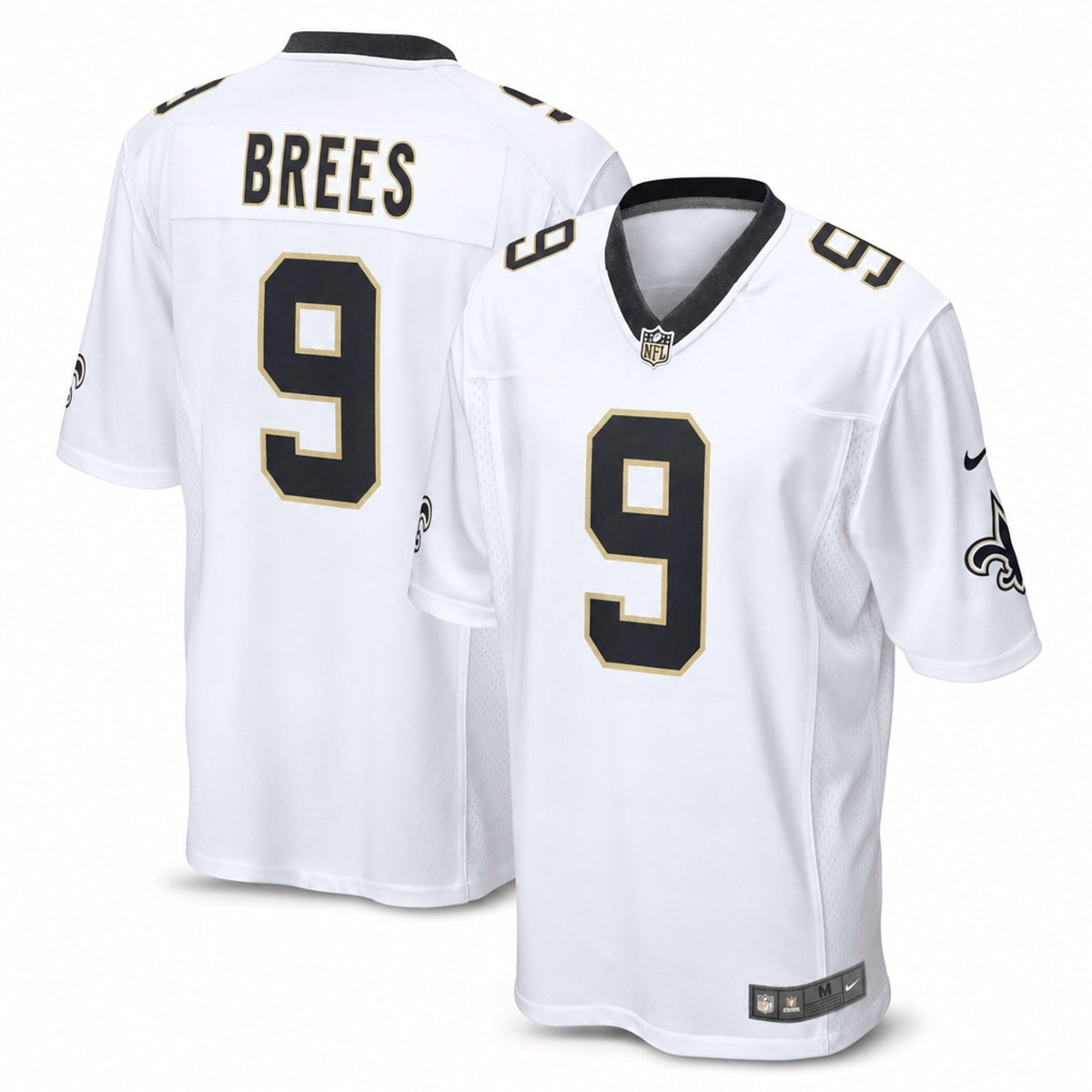 New Orleans Saints Drew Brees Polyester Game Jersey - 1
