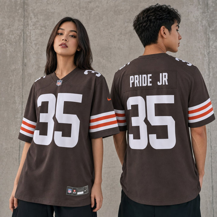 Cleveland Browns Toriano Pride Jr. Game Jersey