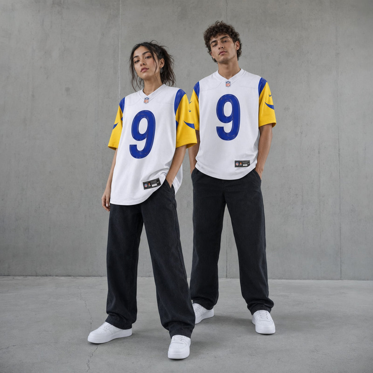 Los Angeles Rams Matthew Stafford White Game Jersey - 3