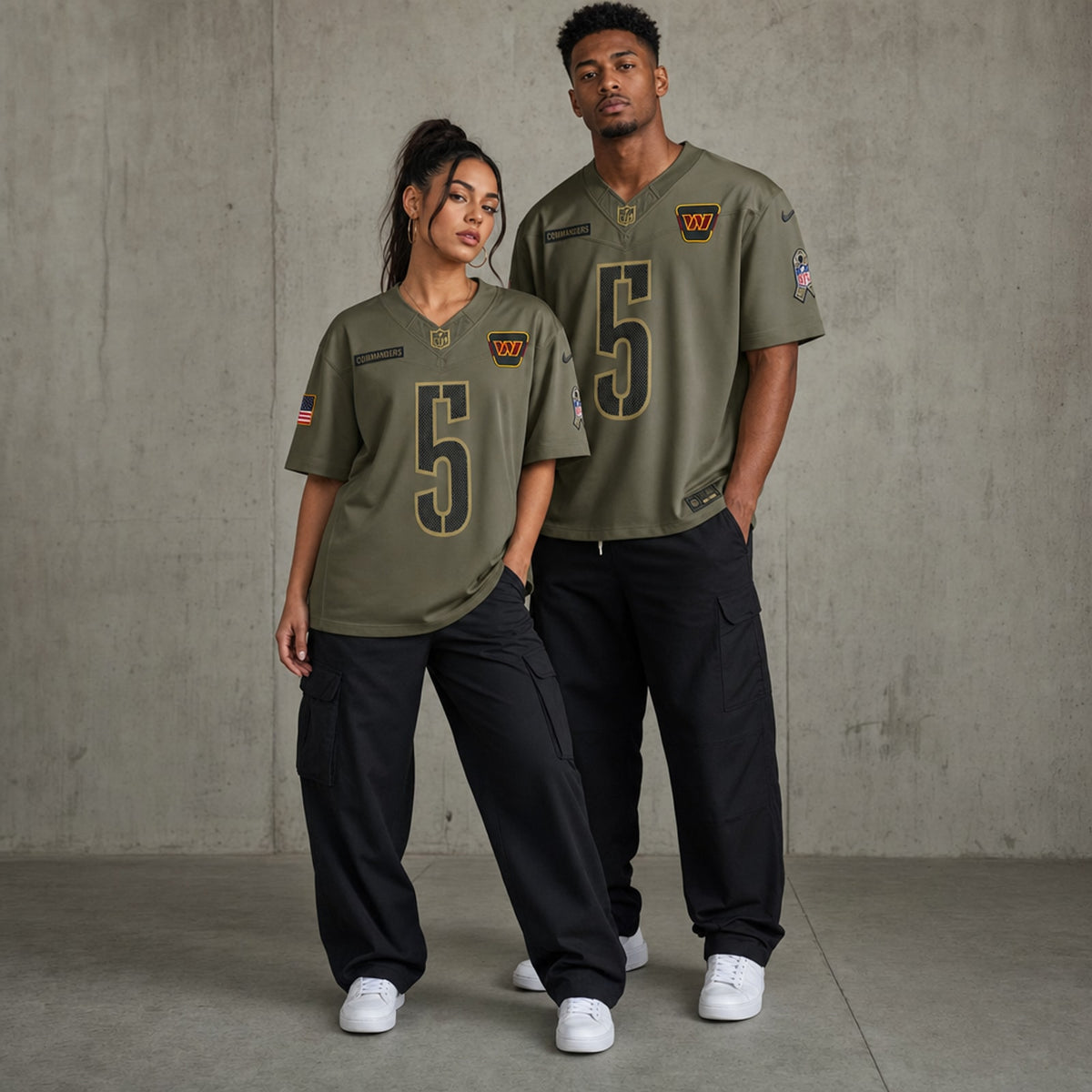 Washington Commanders Jayden Daniels Men's Salute Limited Jersey - 3