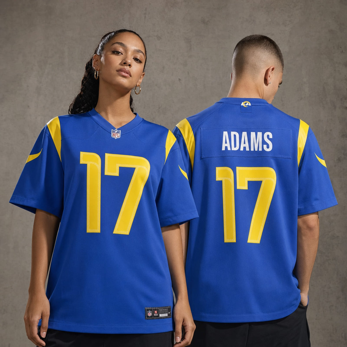 Los Angeles Rams Davante Adams Game Jersey Relaxed Fit - 2