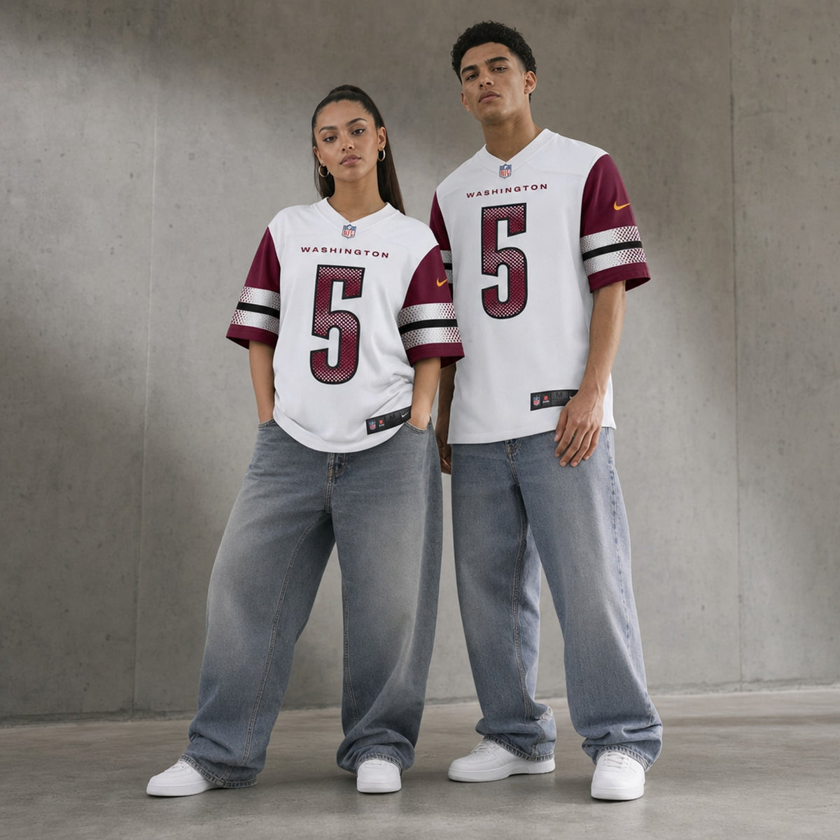 Jayden Daniels Washington Commanders Game Jersey - 3