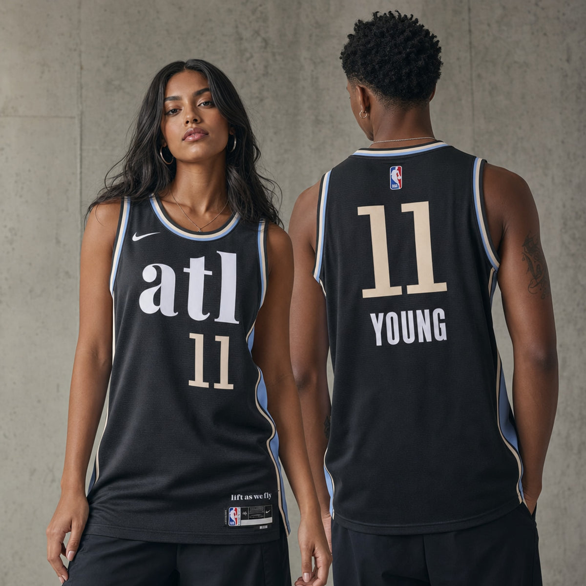 Trae Young Atlanta Hawks 2023/24 City Edition Swingman Jersey - 2