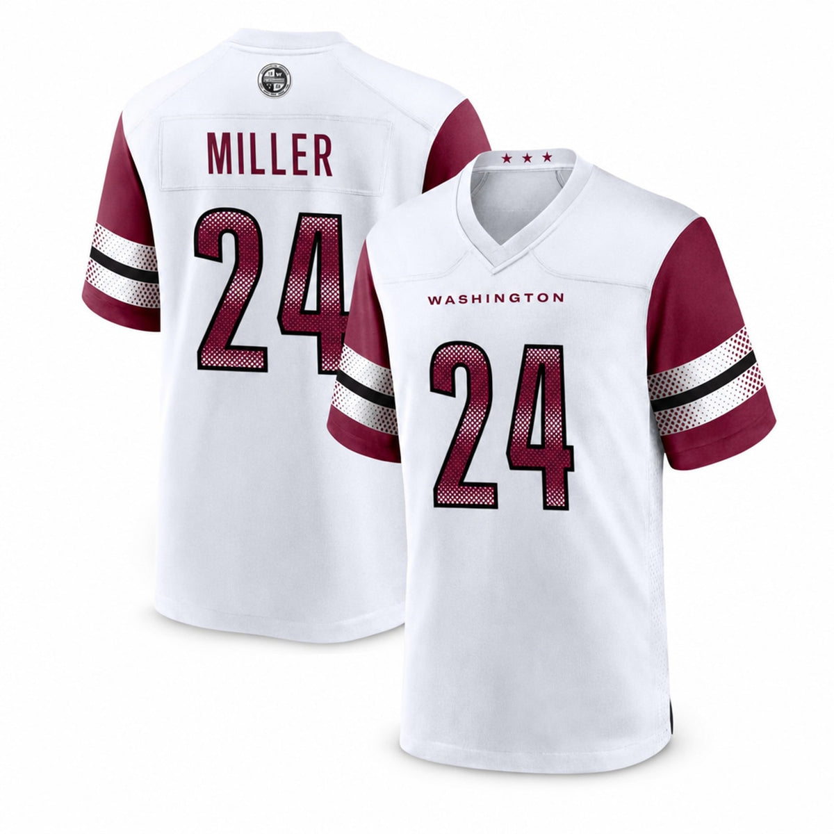 W.Commanders Von Miller Home Game Player Jersey - 1