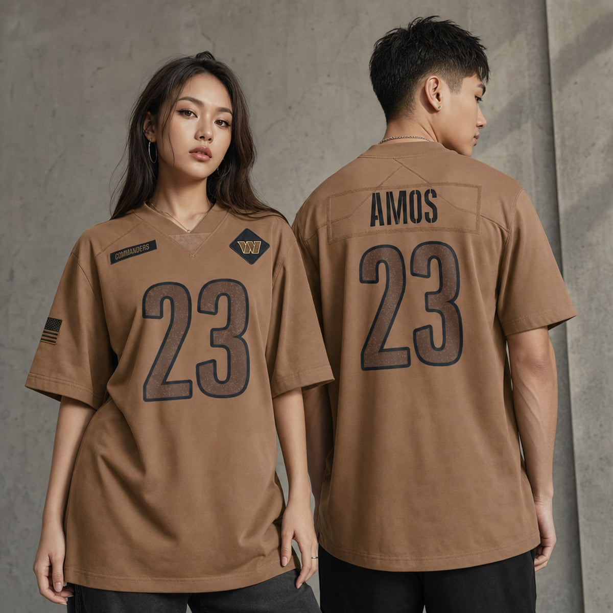 Washington Commanders Trey Amos Salute To Service Limited Jersey - 2