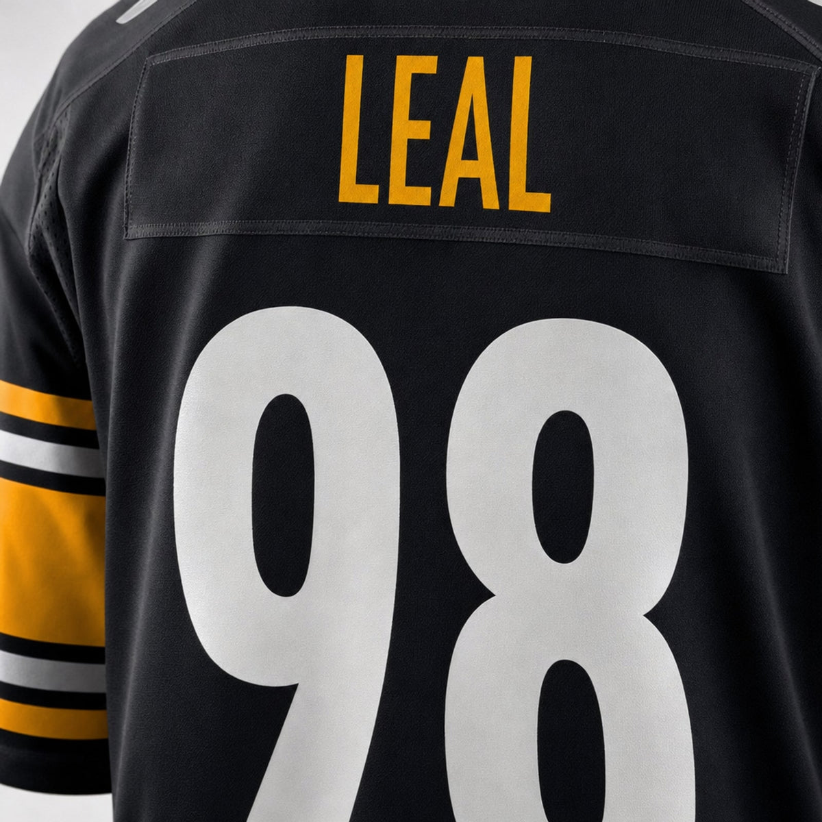 Pittsburgh Steelers DeMarvin Leal Game Jersey - 4
