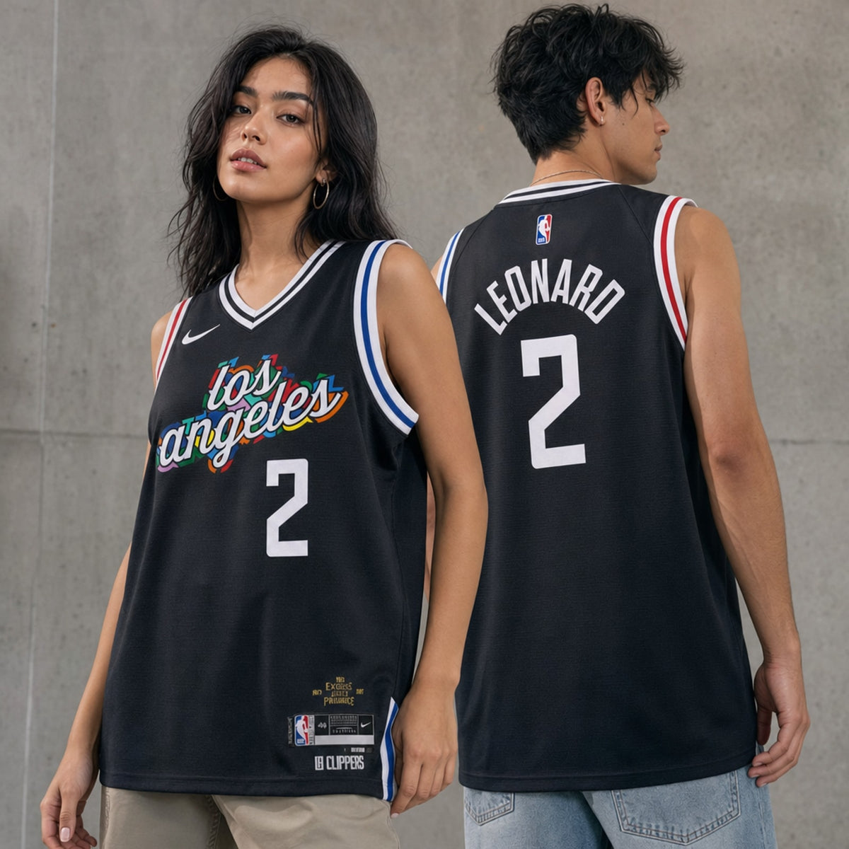 Kawhi Leonard LA Clippers Unisex 2023 City Edition Swingman Jersey - 2