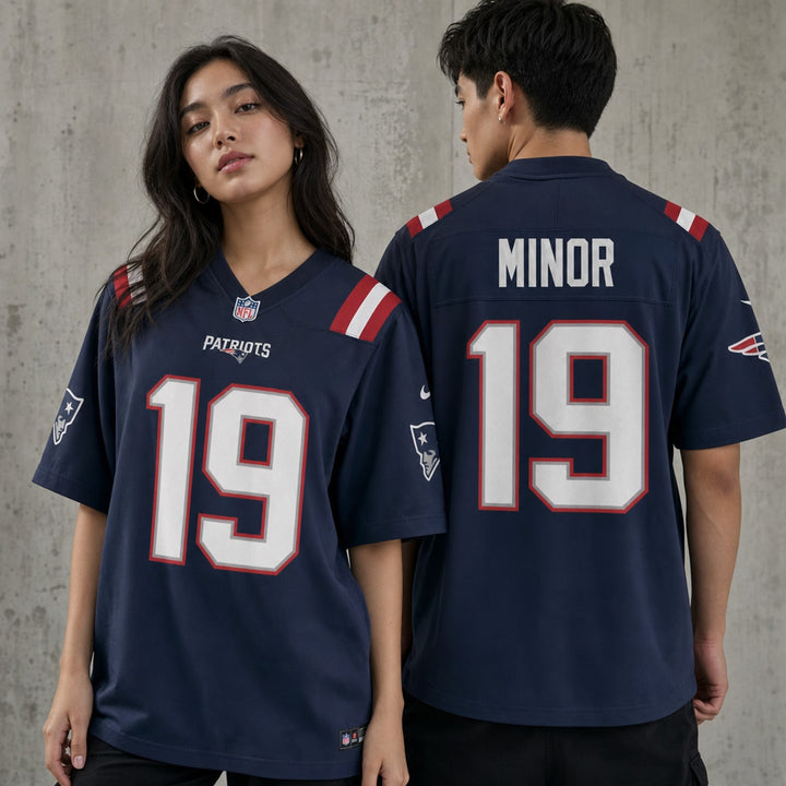 New England Patriots Kobee Minor Recycled Polyester Game Jersey