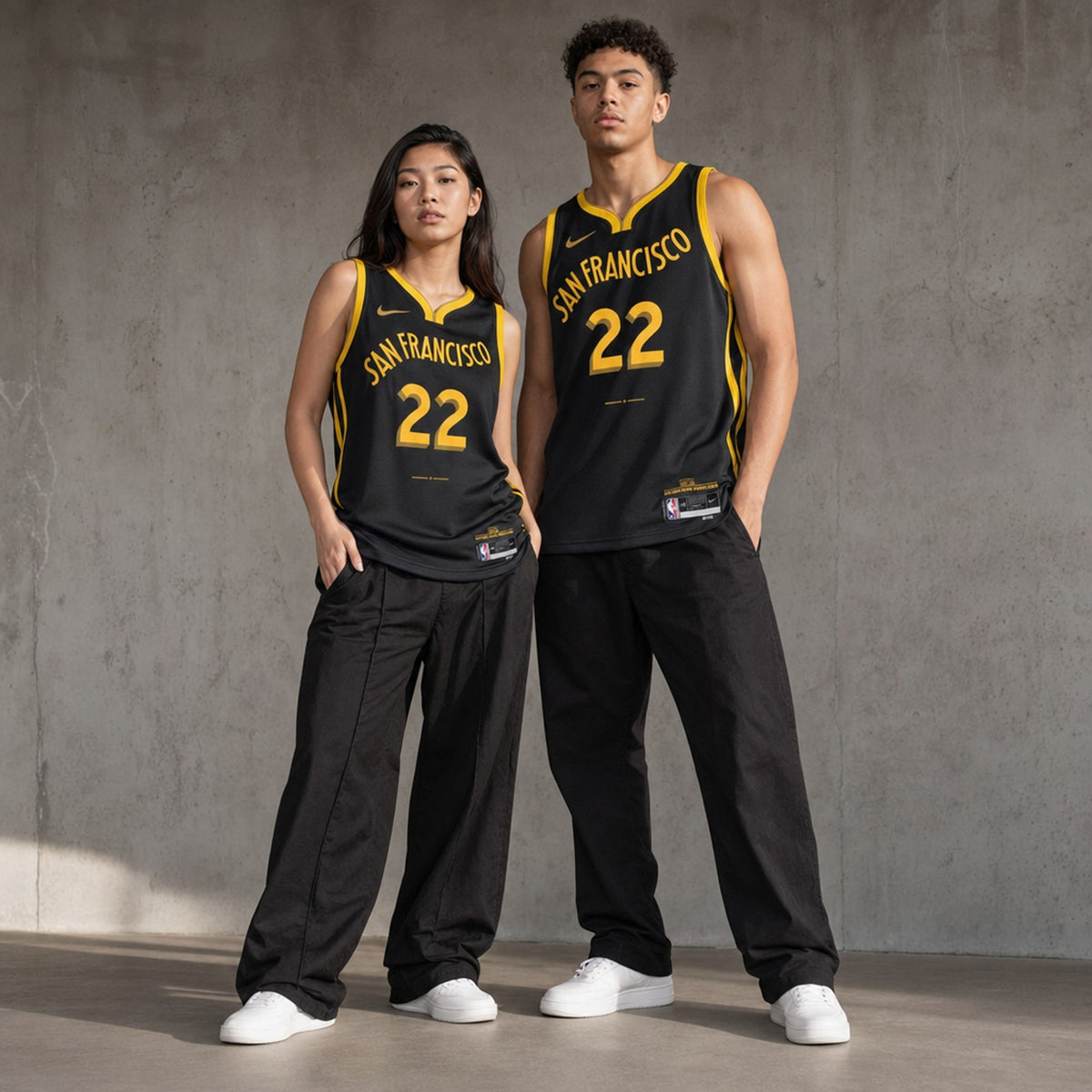 Golden State Warriors Andrew Wiggins City Edition Swingman Jersey - 3