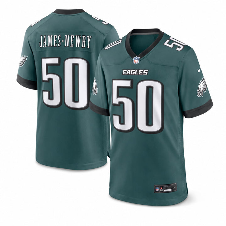 Philadelphia Eagles Keyshawn James-Newby Game Jersey