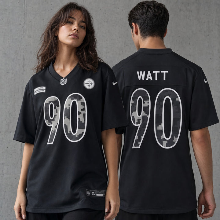 Pittsburgh Steelers T.J. Watt Youth Salute Jersey