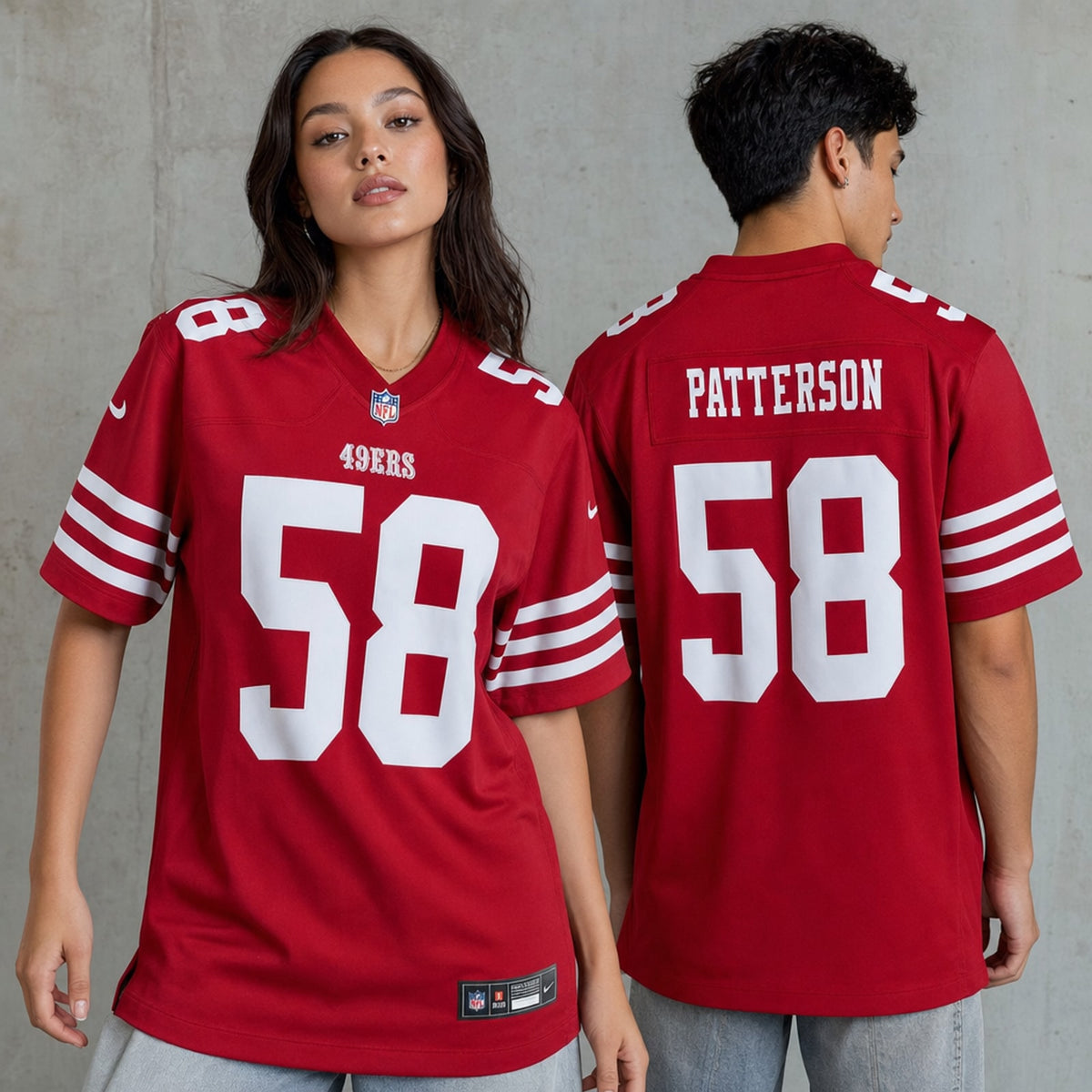San Francisco 49ers Jarrett Patterson Game Jersey - 2