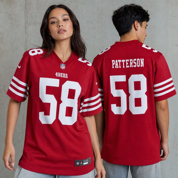 San Francisco 49ers Jarrett Patterson Game Jersey