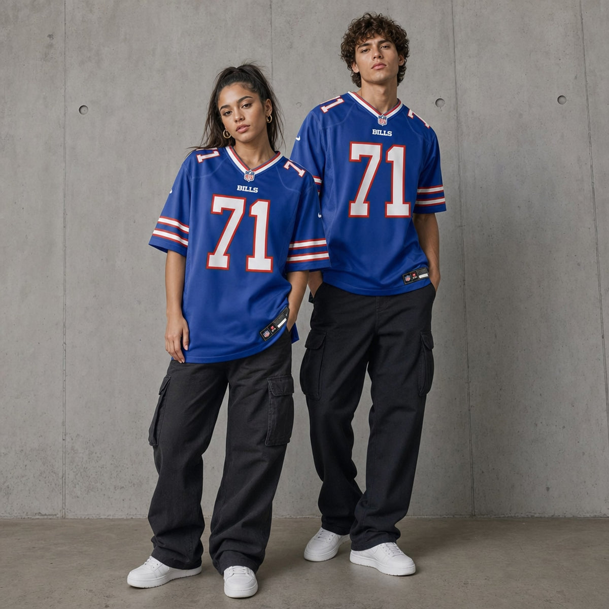 Buffalo Bills Jedrick Wills Jr. Game Jersey - 3